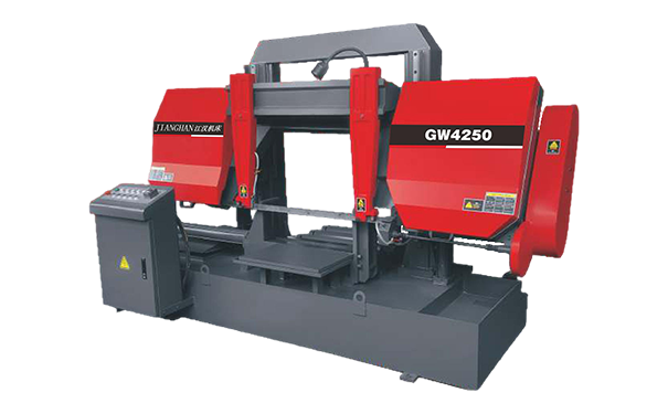 化州GW4250双柱龙门卧式带锯床