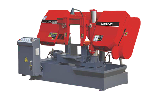 化州GW4240双柱卧式带锯床